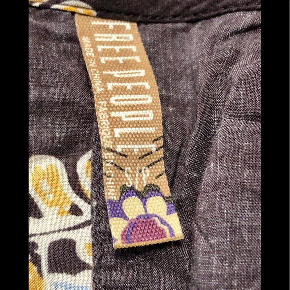 Free People Boho cap sleeve blouse - Picture 6 of 10